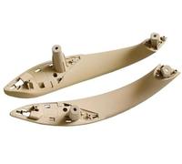 DEMULAX Car Accessories Auto Inner Doors Handle Pull Trim Cover, for BMW, 3 Series F30 F80 F31 F32 F34 F35 2012-2017 51417279312 Car Door Handle Interior(Beige-2pcs-Rear)