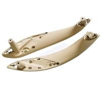 DEMULAX Car Accessories Auto Inner Doors Handle Pull Trim Cover, for BMW, 3 Series F30 F80 F31 F32 F34 F35 2012-2017 51417279312 Car Door Handle Interior(Beige-2pcs-Front)