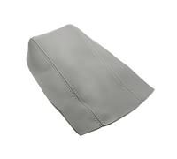 DEMULAX Car Accessories Center Console Lid Armrest Box Leather Cover Sticker Trim, for Toyota, Prius 2010 2011 2012 2013 2014 2015 Armrest Cover(Grey)