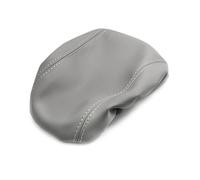 DEMULAX Car Accessories Microfiber Leather Center Console Lid Armrest Box Cover Trim, for Q5 2010-2016 2017 2018 Elastic Band Type Armrest Cover(Grey)