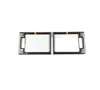 DEMULAX Car Dashboard Air Conditioning Outlet Frame Trim Decoration, for, C Class W204 2007-2010 Both Side Vent Accessories Air Vent Trim Car(Both Side Tricolor)