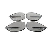 DEMULAX Car Door Gate Loudspeaker Sound Pad Speaker Cover Trim Frame Sticker Interior Accessories, for Buick, Regal 2018-2021 Car Speaker Trim(Black With Logo)