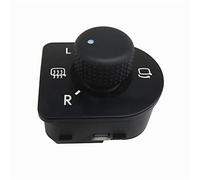DEMULAX Car Electric Power Door Side Rearview Mirror Power Control Switch Knob Auto Car Parts, for VW, 1J1959565E Side Mirror Switch