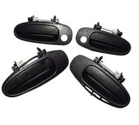 DEMULAX Car Exterior Door Handle Black, for Toyota, for Corolla 1993-1997 Outside Outer Front Rear Left Right 69220-12160 69210-12160 car Door Handle Cover Trim(Black Front Rear 4 pcs)