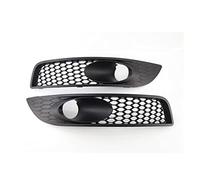 DEMULAX Car Fog Light Cover Grille Lamp Front Bumper Grills, for Chevrolet Impala 2006 2007 2008 2009 2013 Accessories Exterior Parts Car Front Fog Light Grille