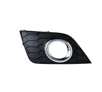 DEMULAX Car Front Bumper Headlight Fog Light Cover Grille Left/Right Halogen Lamp Bezel Frame, for NISSAN, Sentra 2016 2017 Car Front Fog Light Grille(Black Left)