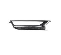 DEMULAX Car Front Left Right Bumper Fog Light Lamp Chrome Grill, for VW, for Passat, 2012 2013 2014 2015 561853665A 561853666A Car Front Fog Light Grille(Black Chrome RIGHT)