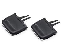 DEMULAX Car Front Rear Air Conditioning Ac Vent Outlet Tab Clip Repair Kit, for Porsche, for Panamera, for 2010-2016 AC Air Vent Clip(BLACK Middle 1PC)