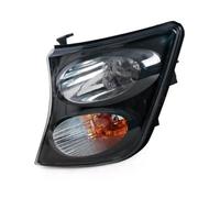 DEMULAX Car Headlamp Corner Light Front Bumper Headlight Side Marker Turn Signal Lamp No Bulb, for NISSAN, for Patrol For Y61 2001-2004 Side Wing Rearview Mirror Car Turn Signal Light(BLACK 1pc left)