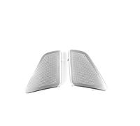 DEMULAX Car Horn Cover Stickers Front Door Tweeter Lid Suit Audio Music Speakers Panel Trim, for BMW, F10 F11 5 Series Car Speaker Trim(Style A)