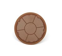 DEMULAX Car Interior Front Rear Woofer Horn Sound Loudspeaker Cover Replacement, for BMW, X5 X6 X3 X4 5GT E70 E71 E72 F25 F26 F07 Car Speaker Trim(High-end Tabac)