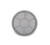 DEMULAX Car Interior Front Rear Woofer Horn Sound Loudspeaker Cover Replacement, for BMW, X5 X6 X3 X4 5GT E70 E71 E72 F25 F26 F07 Car Speaker Trim(High-end Gray)