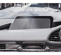 DEMULAX Car Navigation Tempered Glass Screen Protector Film, for Mazda, 3 8. Inch 2019 2020 Auto Interior Protective Sticker Screen Protector(Right Rudder)