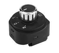 DEMULAX Car Power Rear View Side Mirror Remote Control Switch, for VW, for POLO, 6R 2011 2012 2013 2014 2015 2016 6RD959565B Side Mirror Switch