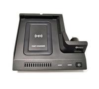 DEMULAX Car QI Wireless Charger, for, for Mercedes-Benz, W205 AMG C43 C63 AMG GLC43 GLC63 GLC C Class Center Console Charging Phone Holder Car Fast Charging Plate(For AMG C43 C63)