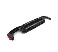 DEMULAX Car Rear Bumper Diffuser, for BMW, for G30 G38 M Sport 540i Sedan 4-Door 2018 2019 With 4 Exhaust Tips Diffuser Lip Spoiler Rear Roof Spoiler(Style 3)