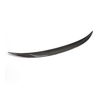 DEMULAX Car Rear Spoiler Wing, for BMW, for 1 Series E82 Coupe 2011-2017 1M M Sport Convertible Rear Trunk Boot Lip Wing Spoiler Carbon Fiber Rear Roof Spoiler