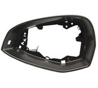 DEMULAX Car Rearview Mirror Cap, for A4 B9, for A5 2017-2021 Car Exterior Side Mirror Housing Frame Rear View Mirror Frame Holder Bracket Rearview mirror mount(Black-Left)