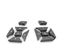 DEMULAX Car Steering Wheel Multi Function Control Switch Sync Button, for Mercedes, for Benz, ML GL G Class GL550 GL350 ML350 Steering Wheel Control Switch(BLACK Moka)