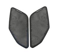 DEMULAX Car styling Audio Speaker Rear Door Loudspeaker Trim Covers Stickers, for BMW, x5 g05 stainless steel Interior auto Accessories Car Speaker Trim(Trunk window-01)