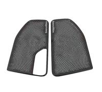 DEMULAX Car styling Audio Speaker Rear Door Loudspeaker Trim Covers Stickers, for BMW, x5 g05 stainless steel Interior auto Accessories Car Speaker Trim(Trunk up-01)