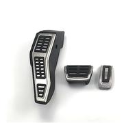 DEMULAX Car Styling Fuel Brake Pedal Cover Set, for Seat, Leon 5F MK3, for Skoda, for Octavia, A7, for Passat, B8, for Golf, 7, for ARTEON, RHD Auto Accessorie RHD Car Pedal Pad Cover(Black STYLE2AUT