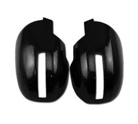 DEMULAX Carbon Fiber ABS Car Side Door Rearview Mirror Cover Trim Moldings, for Mitsubishi, Outlander 2016-2019 door wing mirror cover cap