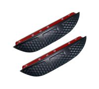 DEMULAX Carbon Fiber Look Car Side Rear View Mirror Rain Eyebrow Visor Sun Shade Shield Cover, for Lexus, for ES200 260 300H 2018-2020 Car Mirror Rain Eyebrow