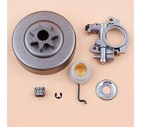DEMULAX Clutch Drum Bearing Oil Pump Worm Gear Kit, for, 029 039 MS290 MS310 MS390 MS311 MS391 Chainsaw Parts Chainsaw Clutch Drum