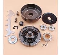 DEMULAX Clutch Drum Bumper Spike Screw Worm Gear Washer Bearing Kit Chainsaw Replacement, for, MS210 MS230 MS250 025 023 021 Chainsaw Clutch Drum