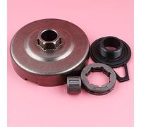 DEMULAX Clutch Drum Sprocket Rim 3/8 7 Teeth ID 22mm, for Husqvarna, 362 365 371 372 Chainsaw Spare Part Worm Gear Needle Bearing Kit Chainsaw Rim Sprocket