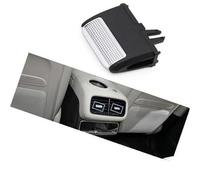 DEMULAX Dashboard Air Vent Car Dash Front Rear AC Grille Tab Clip Slider, for Mercedes-Benz, W167 GLS GLE 350 400 450 500 580 2020-2022 Vehicle Air Grille Clip Part(BLACK Rear 1pc)