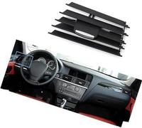 DEMULAX Dashboard Air Vent Car Front Left Right Middle Conditioner AC Grille Outlet Tab Clip, for BMW, X3 X4 F25 F26 2011-2018 Vehicle Air Grille Clip Part(BLACK LHD-Front Left)