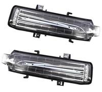 DEMULAX Dynamic Turn Signal Lamp Rearview Mirror Indicator Light, for Mercedes-Benz, E-Coupe W207 C207 CLS CLC SL SLK Class(left) Side Mirror Indicator Light(BLACK Left and Right)
