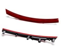 DEMULAX Dynamic Turn Signal Light, for Chevy, for Corvette, for C7 2014-2019 Led Side Marker Lamp Amber Front Red Rear Lights Car Mirror Turn Signal Light (2pcs Rear Red2)