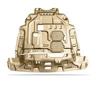 DEMULAX Engine Chassis Guard Cover Protector Manganese Steel, for Haval, Jolion 2021 Motorbike Accessories(Aluminum magnesium)