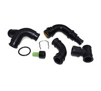 DEMULAX Engine Crankcase Breather Hose, for VW, for Golf, for Jetta, MK4, for, A3 TT 1.8T 06A103247 035103245A 06A103213F 058133785B Thermostat Hose(Kit 1)