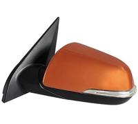 DEMULAX exterior side mirror unit Side View Mirror, for Hyundai Ix25 2015-2019 Car Accessories Exterior Assembly(BLACK 5Wire Orange Left Passenger Side)