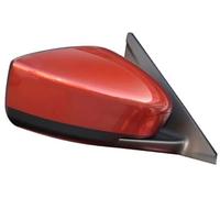 DEMULAX exterior side mirror unit Side View Mirror, for Nissan, for Kicks 2017-2019 Rear Assembly Car Exterior(BLACK 3 Wire Red Right)
