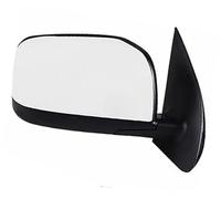 DEMULAX exterior side mirror unit Side View Mirror, for Nissan, for Xtrail T31 2007-2014 Car Accessories Exterior Assembly(BLACK 3 Wires White Right Driver Side)