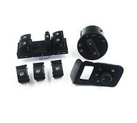 DEMULAX Fog Lamp Headlight Mirror Window Switch Button, for VW, for Touran, 2003-2015 1K0941431N 431AS 1K4 959 857 1T1 959 552 Car Fog Light Switch