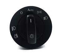DEMULAX Fog Lamp Headling Switch Button, for VW, for Golf, for Jetta, MK 5 6, for Tiguan, for Caddy, for Passat, B6 CC 5KD 941 431B 5KD941431B Car Fog Light Switch