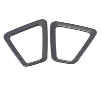 DEMULAX for, 18 Xc60 Front Panel Air Outlet Black Titanium Brushed Decorative Frame Interior Patch Auto Air Vent Trim Molding