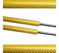 DEMULAX For 1997-2005, for Toyota, Aristo, for Lexus, GS Sedan Front Hood Bonnet Struts Lift Supports Shock Springs Dampers Absorber Accessories Bonnet Strut(Yellow carbon fiber)