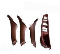 DEMULAX , for BMW, F10 F11 F18 2010-2016 RHD Right Front Car Driver, for Seat, Armrest Interior Door Handle Inner Panel Pull Trim Cover 4 7Pcs 51417225851 Car Door Handle Interior(Wine Red-4Pcs)