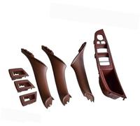 DEMULAX , for BMW, F10 F11 F18 2010-2016 RHD Right Front Car Driver, for Seat, Armrest Interior Door Handle Inner Panel Pull Trim Cover 4 7Pcs 51417225851 Car Door Handle Interior(Wine Red-7Pcs)