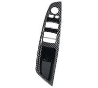 DEMULAX , for BMW, F10 F11 F18 2010-2016 RHD Right Front Car Driver, for Seat, Armrest Interior Door Handle Inner Panel Pull Trim Cover 4 7Pcs 51417225851 Car Door Handle Interior(Carbon Fiber-Panel)