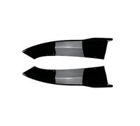 DEMULAX, for, C Class W206 C200 C260 C300 AMG 2022+ Rear Bumper Side Spoiler Cover Air Vent Trim Gloss Black Boot Splitter Front Bumper Vent Cover(Glossy Black)