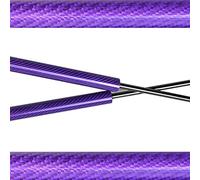 DEMULAX For, CLA C117 2013-2019 1pair Auto Front Hood Bonnet Modify Struts Lift Support Shock Damper Absorber Bonnet Strut(Purple carbon fiber)