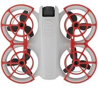 DEMULAX For DJI, NEO Propellers Guard Protector Paddles Bumper Blades Protective Cover Ring, for Neo Drone Propeller Wing Anti-Collision Frame (Black) Drone Propeller Guard(Red)